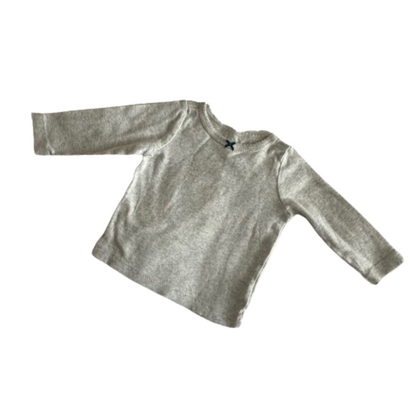 Mixed Brands Bundle of 4: Sleeved Gray & WhiteTops, Denim Jean, Cotton Shirts - Picture 9 of 16